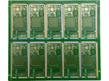 Half Hole of Plating